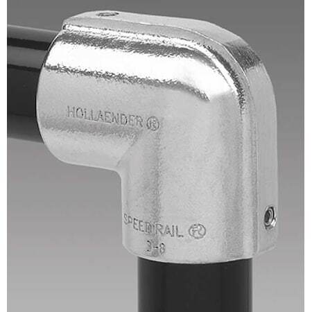 Hollaender 3-7 Structural Pipe Fitting Elbow For 1.25 In Pipe Size, 3-3/4 In L,