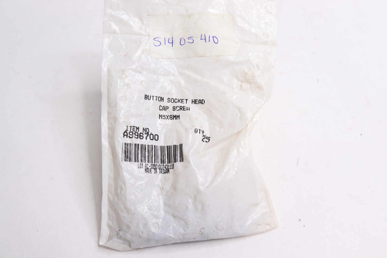 (25-Pk) Value Collection Cap Screw Button Socket Head M5x0.80 A996700