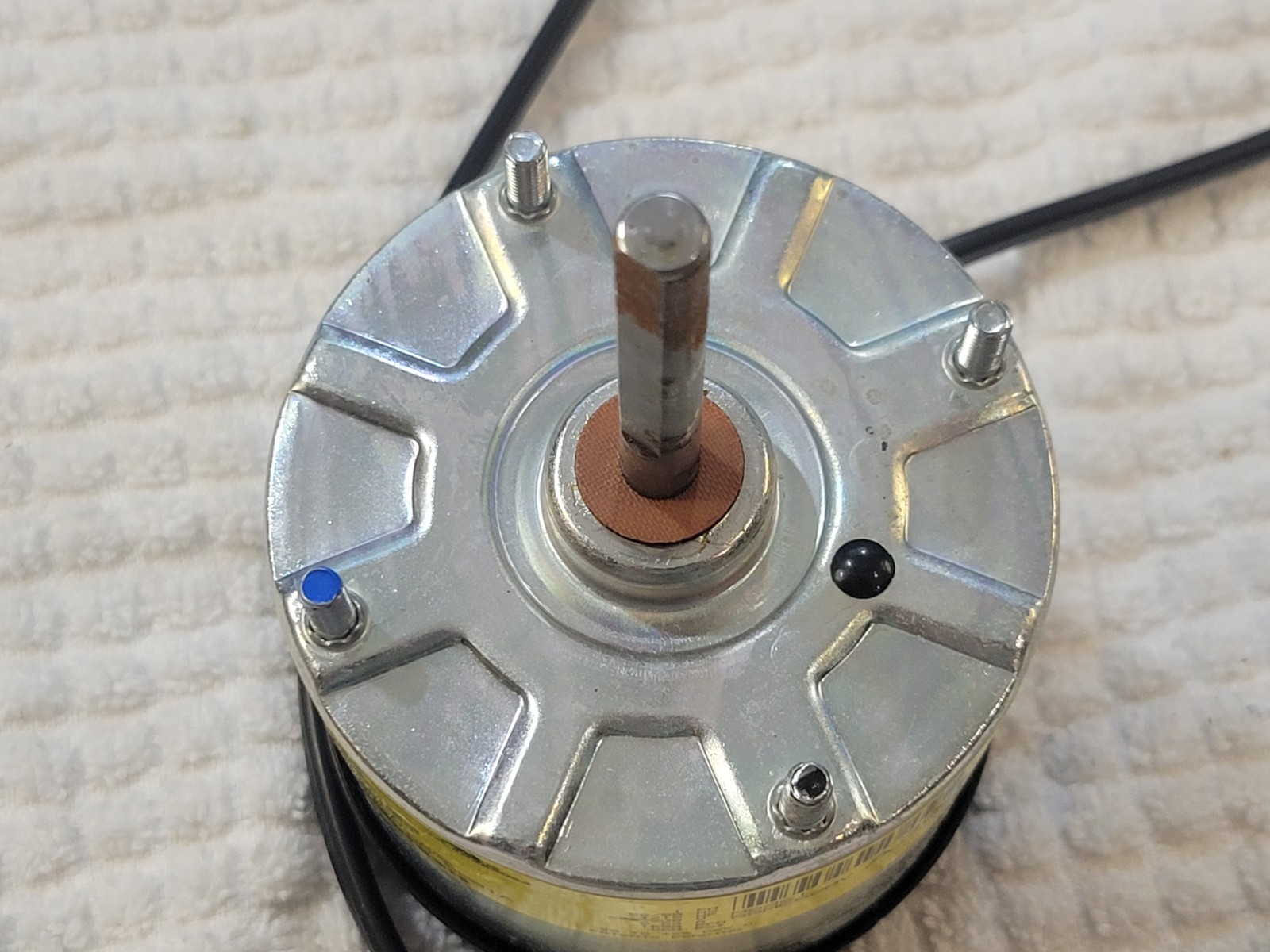 MORRILL MOTORS P/N 5201A 59 ECM REFRIGERATION MOTOR, 208-230V, 1/15HP, 1550RPM