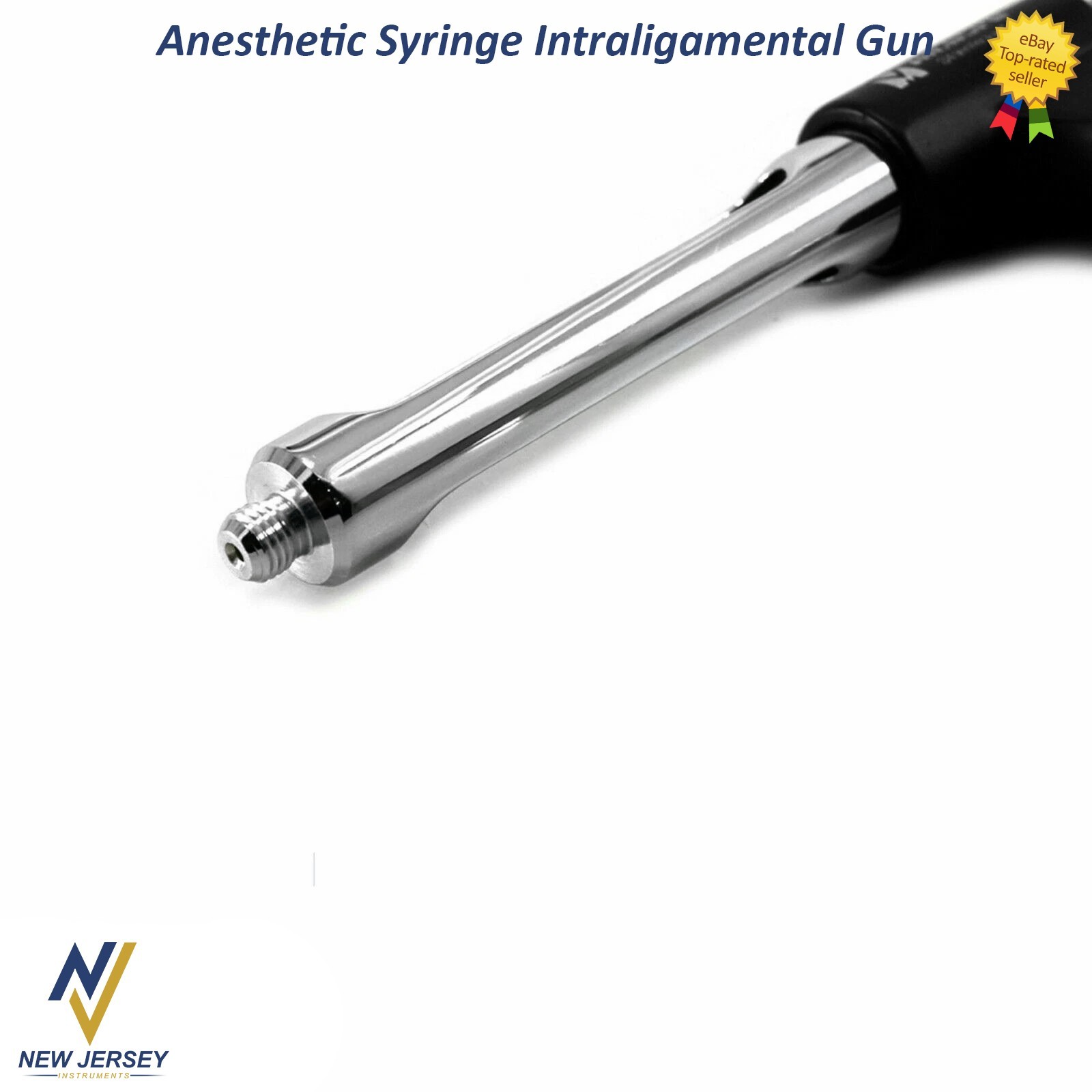 Dental Anesthetic Syringe Intraligamental Gun 1.8ML Injection AMR + EUR Threads
