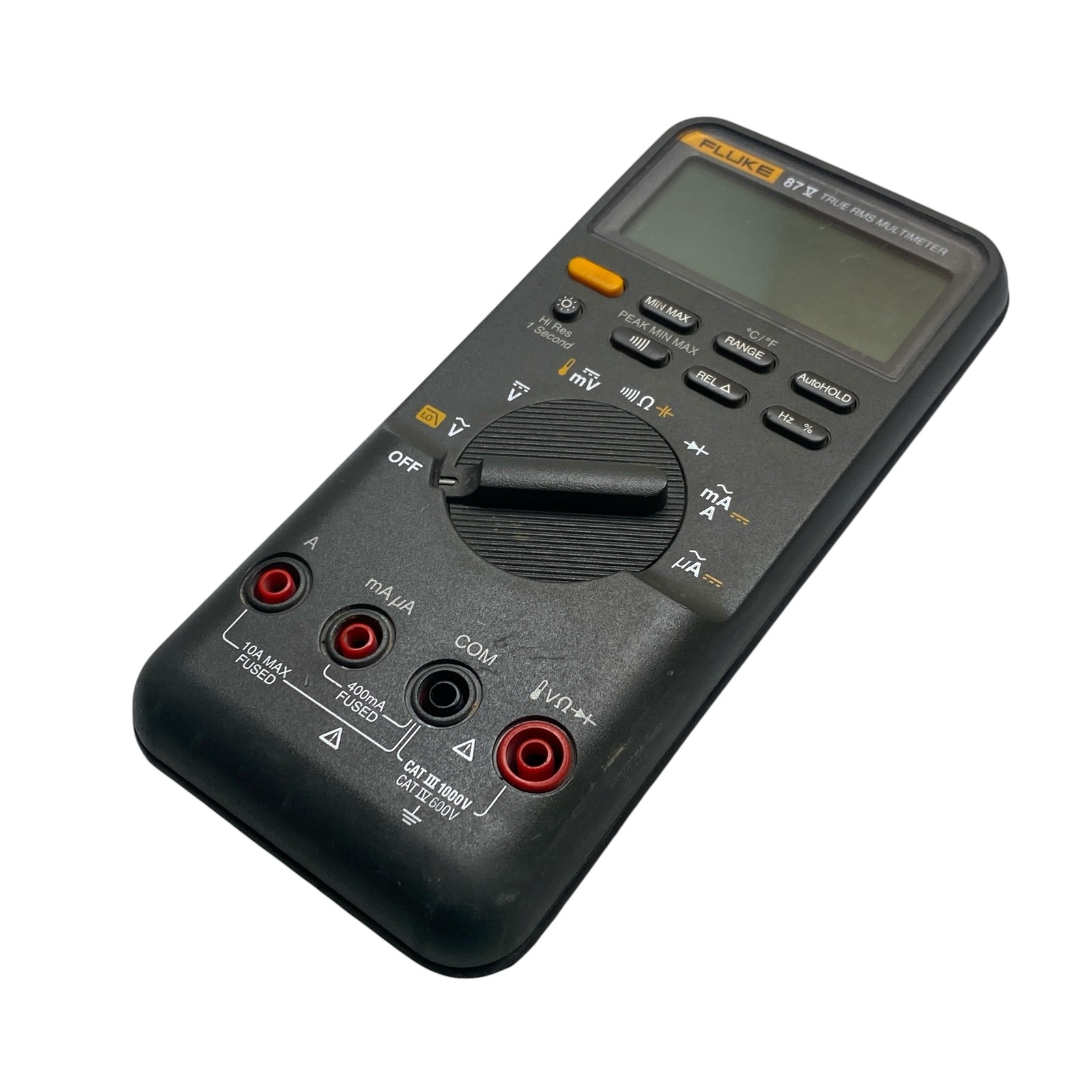 Fluke 87V True RMS Industrial Digital Multimeter w/ Test Leads & Case