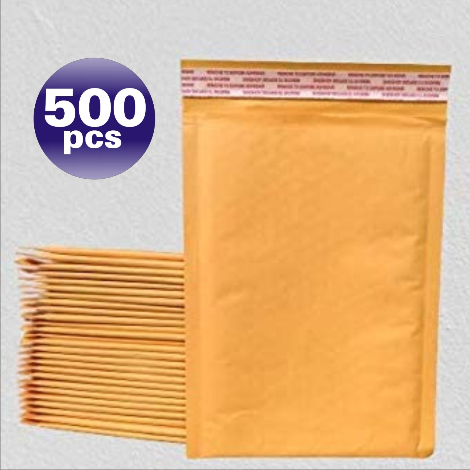 Yens® 500 #000+Plus Kraft Bubble Padded Envelopes Mailers 5 X 7 extra large