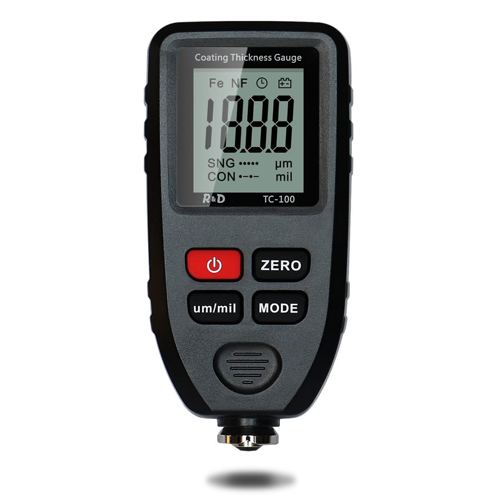 Paint Gauge Tool for Automotive Coating Thickness Measurement & Detection
