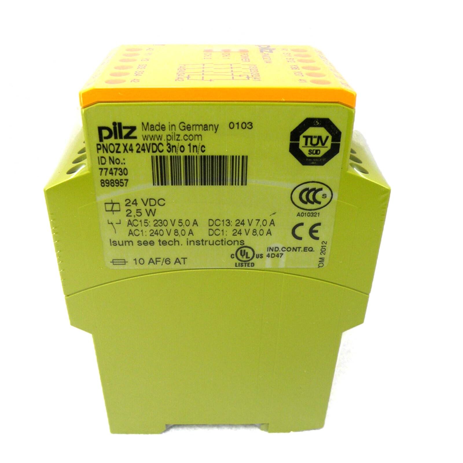 New In Box PILZ 774730 PNOZ X4 Safety Relay 24VDC