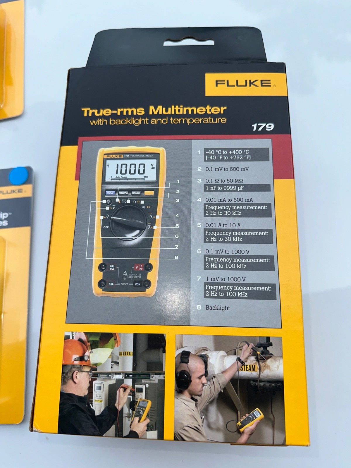 FLUKE 179 TRUE RMS MULTIMETER TL238 w attachments