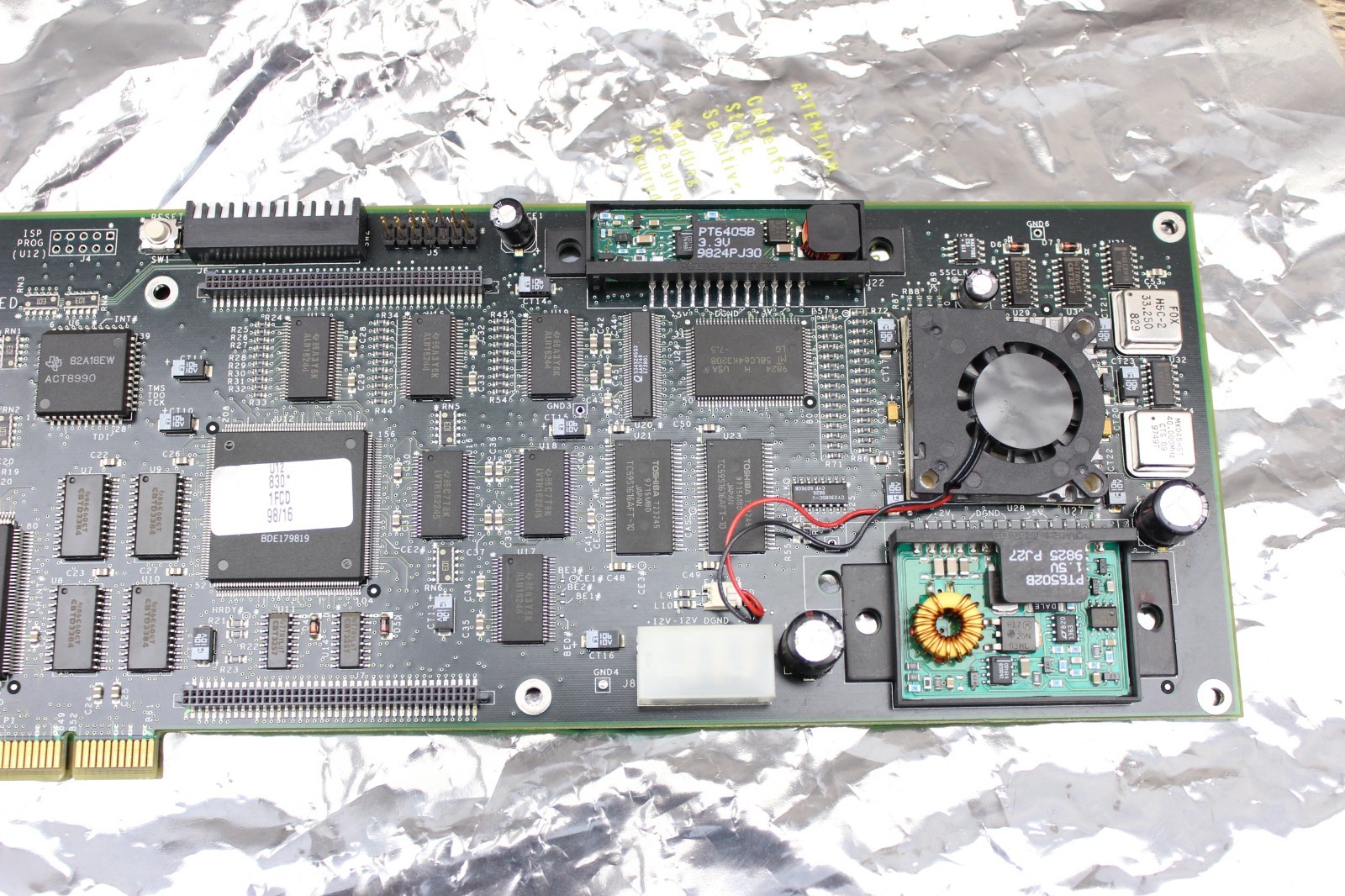 TEXAS INSTRUMENTS TMS320C6X EVM 31-2043A PCI DSP Evaluation Module D600830-0001(