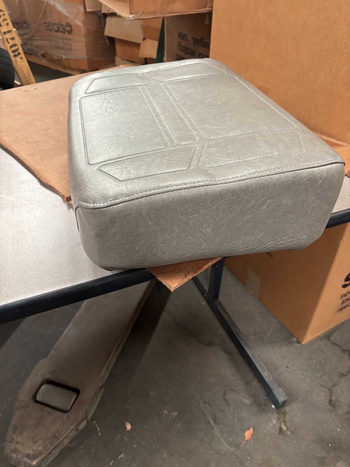 Grey Seat Bottom Cushion Zero Turn Toro, Exmark, Kubota 103-3521