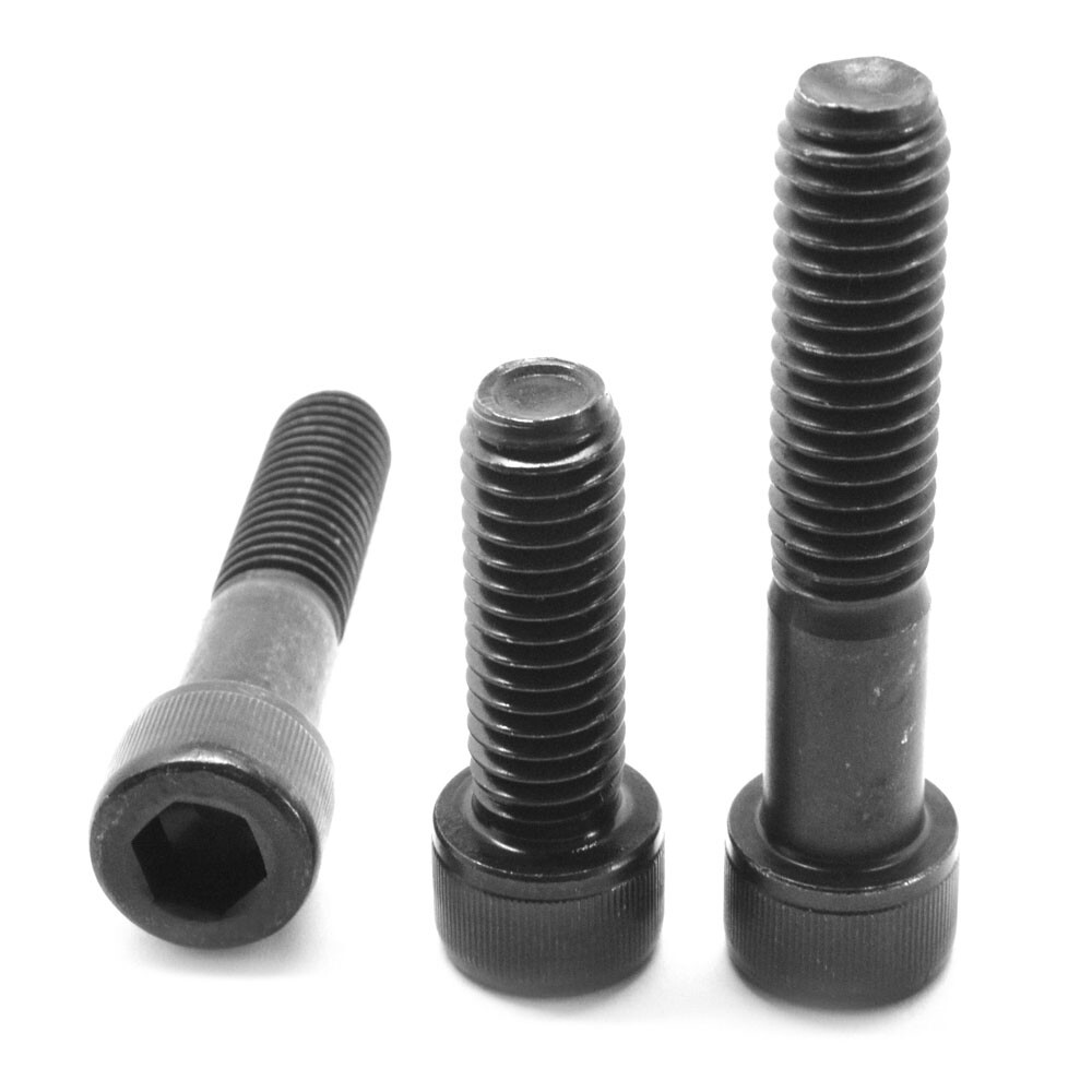 M8 x 1.25 x 20 MM (FT) Coarse Class 12.9 Socket Hd Cap Screw Black Oxide