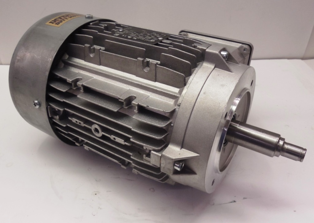 NORD MOTOR W/ GEAR BOX 34614502, 14244828, 3 PH, 1660 RPM, 60 HZ, 230/460V, 2HP