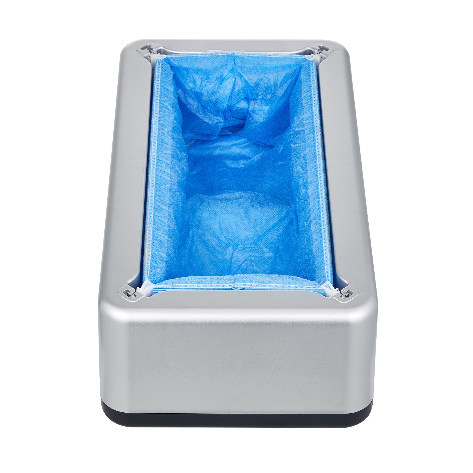 Shoe Cover Dispenser Fits Up to US 11 with 100 Disposable Plastic Covers