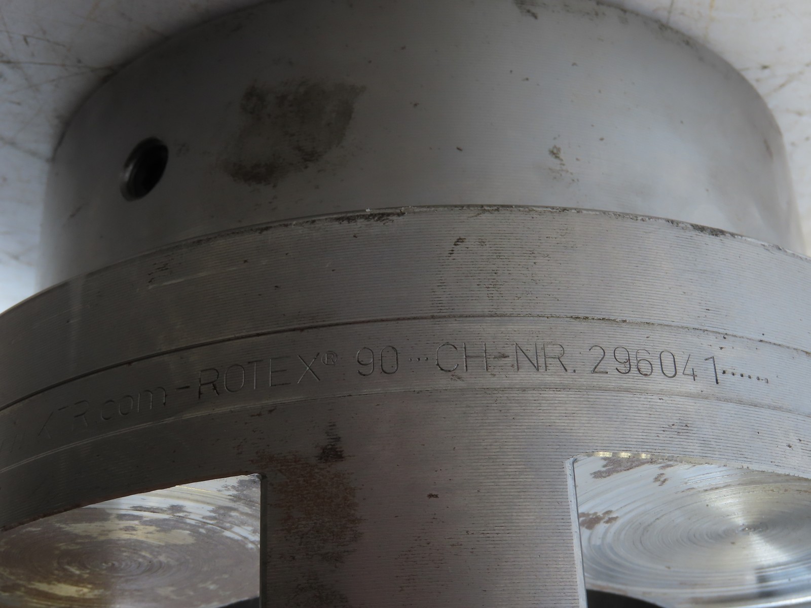 Rotex KTR Size 90 Flexible Curved Jaw Hub Shaft Coupling Steel Half 95 MM Bore