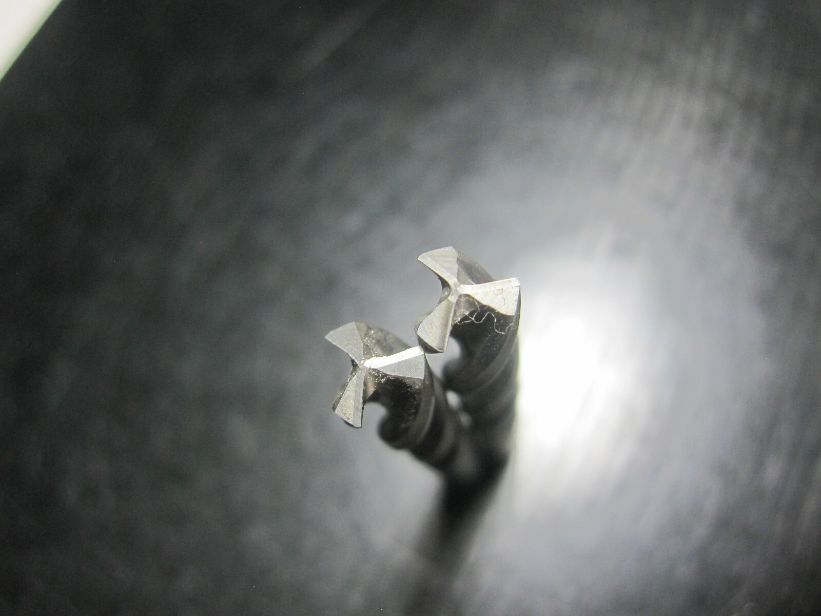 2 used Guhring 6.500mm 3fl 3 flute carbide drill
