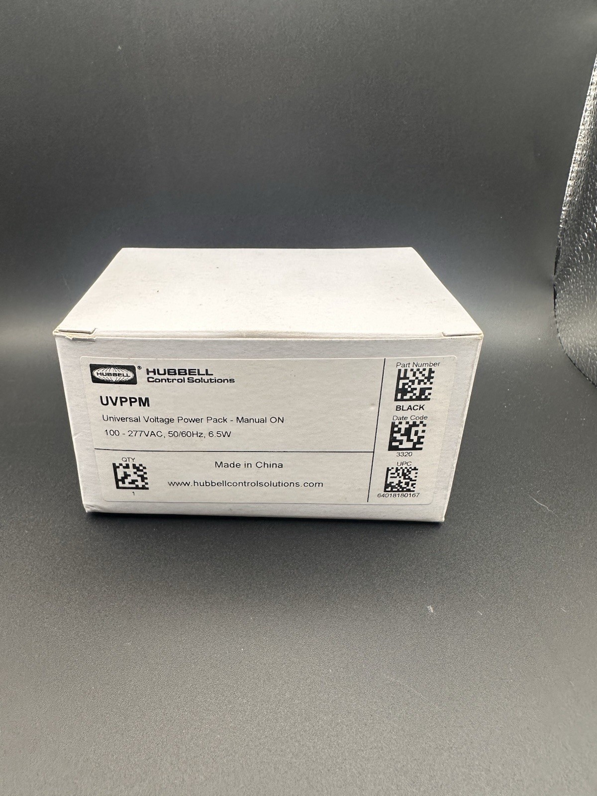 1 NEW HUBBELL UVPPM UNIVERSAL VOLTAGE POWER PACK 100-277VAC MANUAL ON