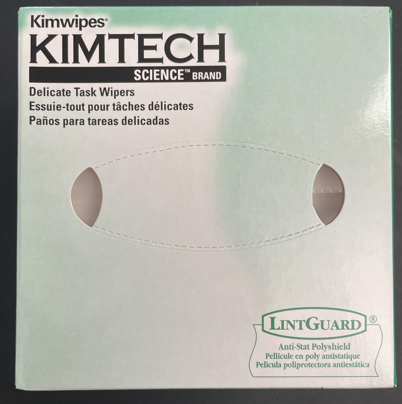 2-Pack Kimtech Science Kimwipes Delicate Task Wipers #34155, 286 Wipes Each
