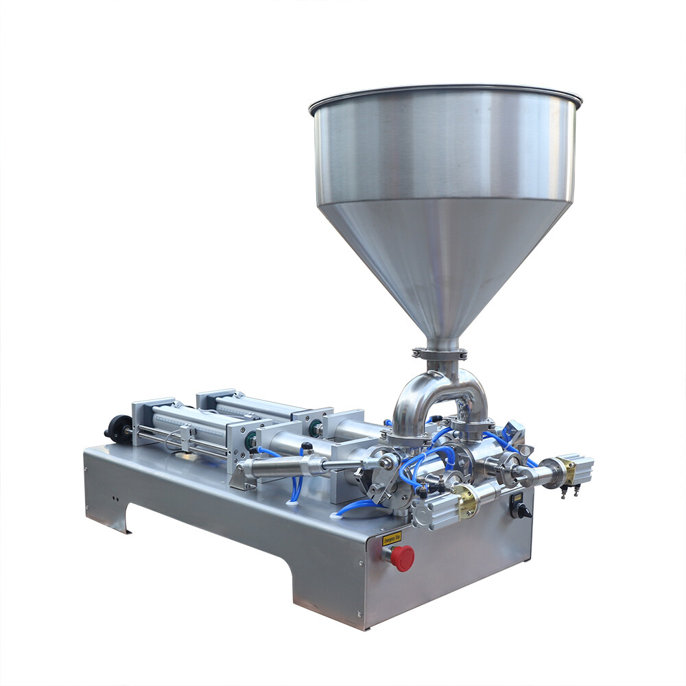 Liquid Paste Filling Machine Pneumatic Bottle Piston Filler 1-30 bottles/min USA