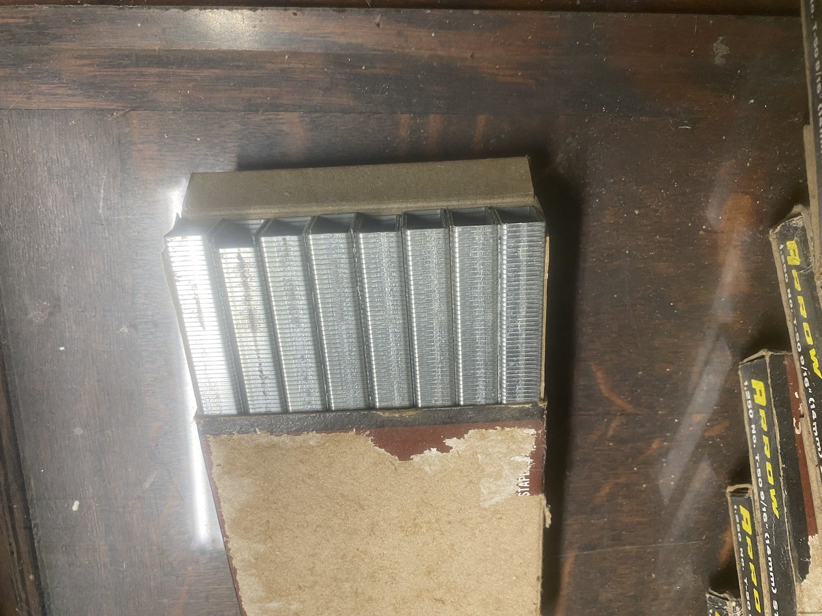 Arrow T-50 9/16 Staples large quantity all for $100.00