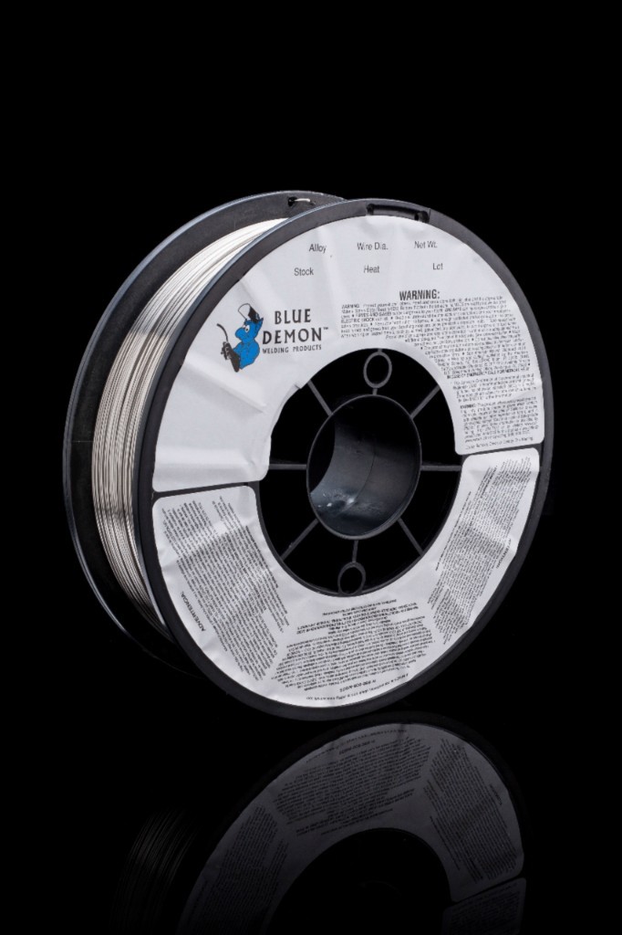 316LT1 .035 Stainless Steel Flux Core 11 lb Spool MIG Welding Wire Blue Demon