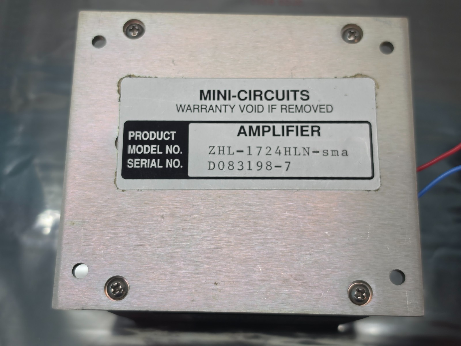 Mini-Circuits ZHL-1724HLN-sma Low Noise RF Amplifier 1700 to 2400 MHz 50Ω TESTED