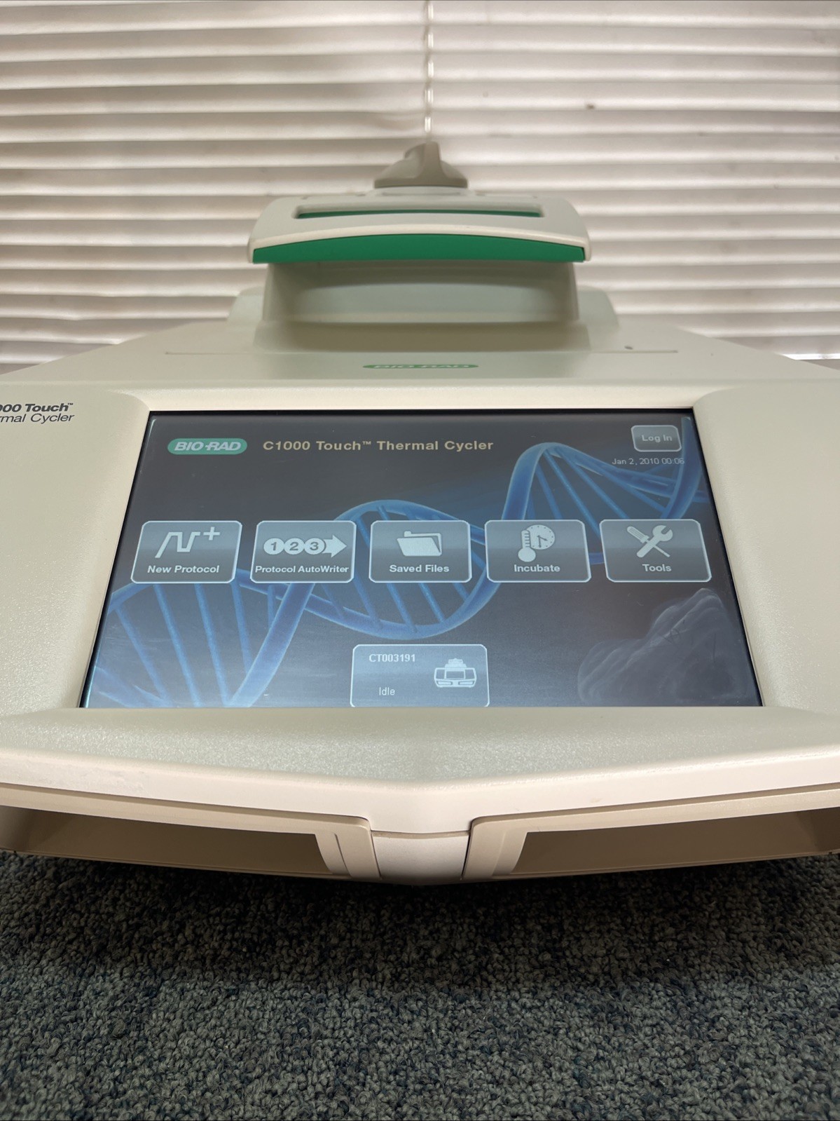Bio-Rad C1000 Touch Real-Time PCR Thermal Cycler w 96 Well Reaction Module AS IS