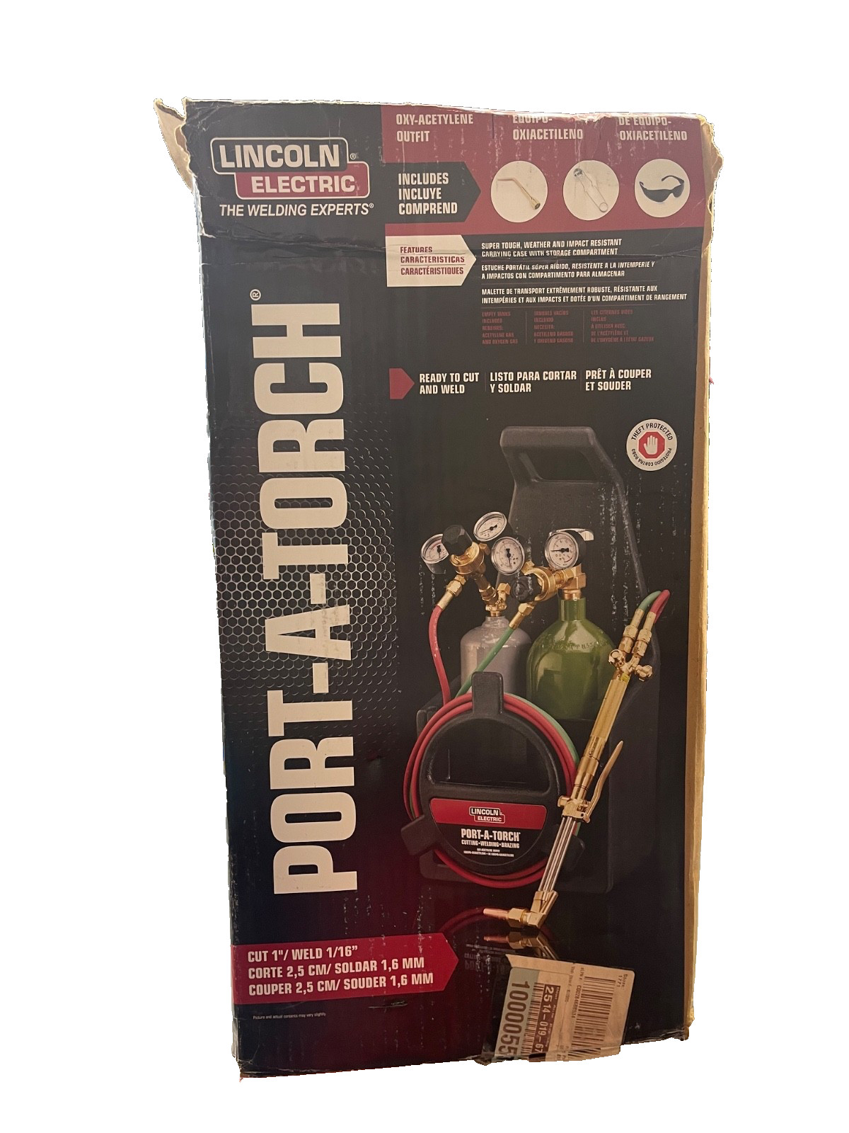 NEW! Lincoln Electric Port-A-Torch Kit – Model# KH990