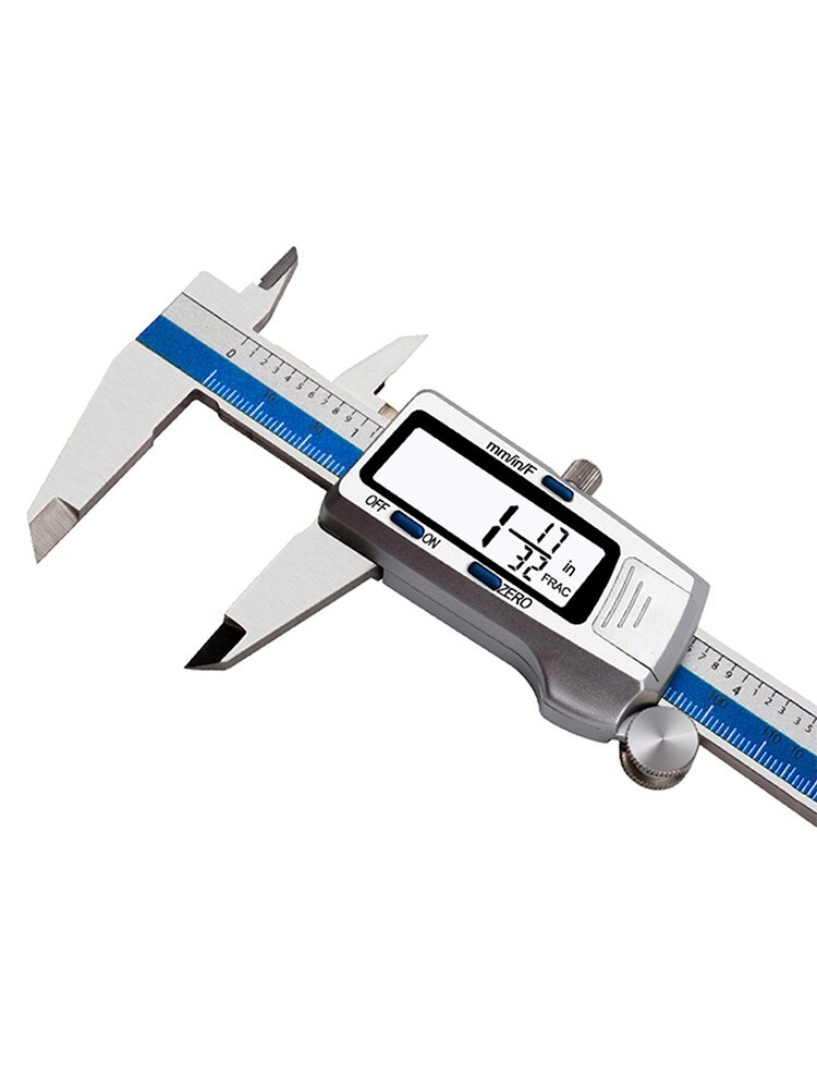Digital Display Vernier Caliper 150mm Fraction/MM/Inch Caliper Stainless Steel