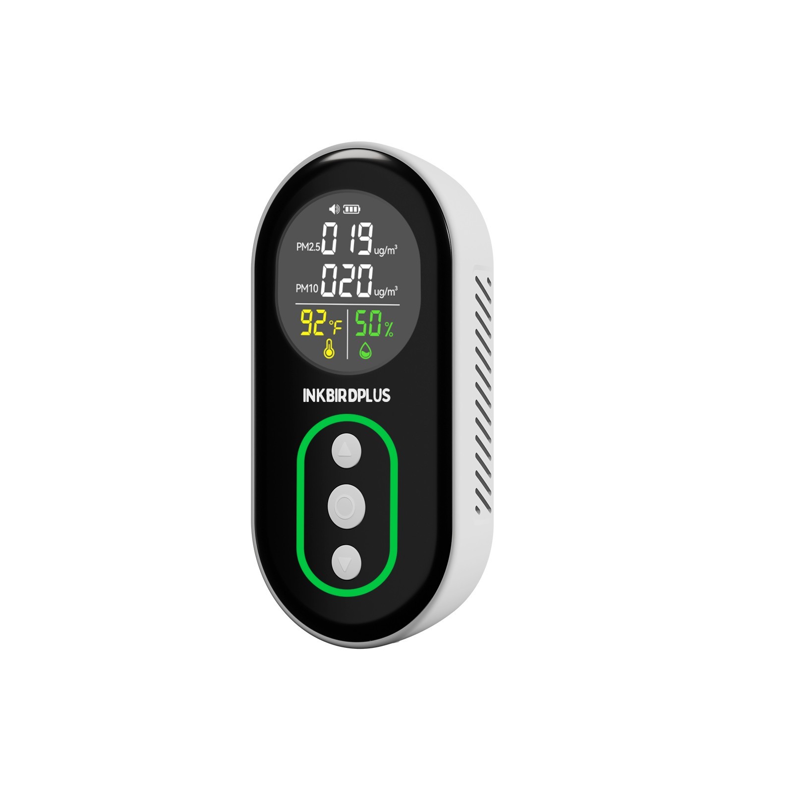 Carbon Monoxide Detector Indoor Air Quality Monitor HD10 Adjustable Brightness