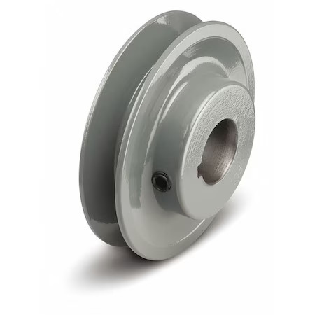 7/8 In Fixed Bore 1 Groove V-Belt Pulley 3.05 In Od, Ak3078