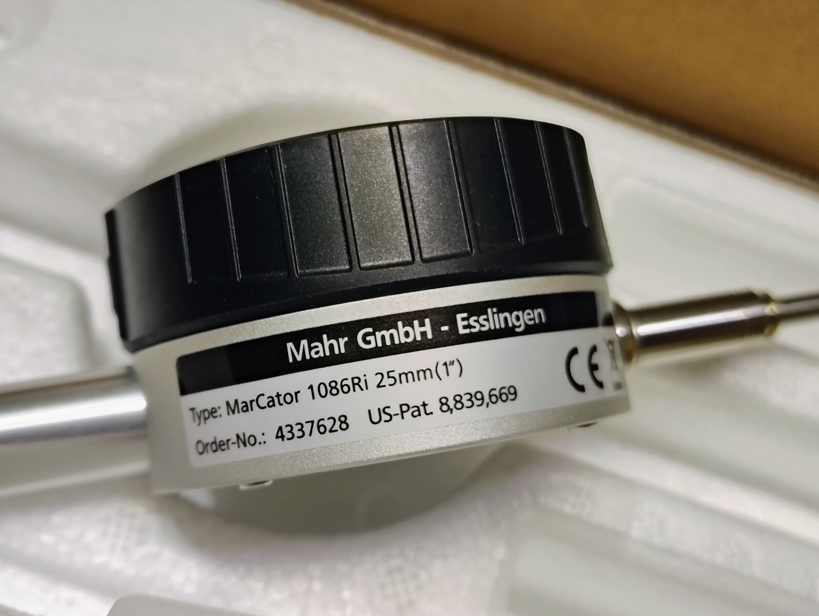 New Mahr Federal Digital Go No-Go Indicator 0-1” / 0.00002″ 0-25mm *No Spring*