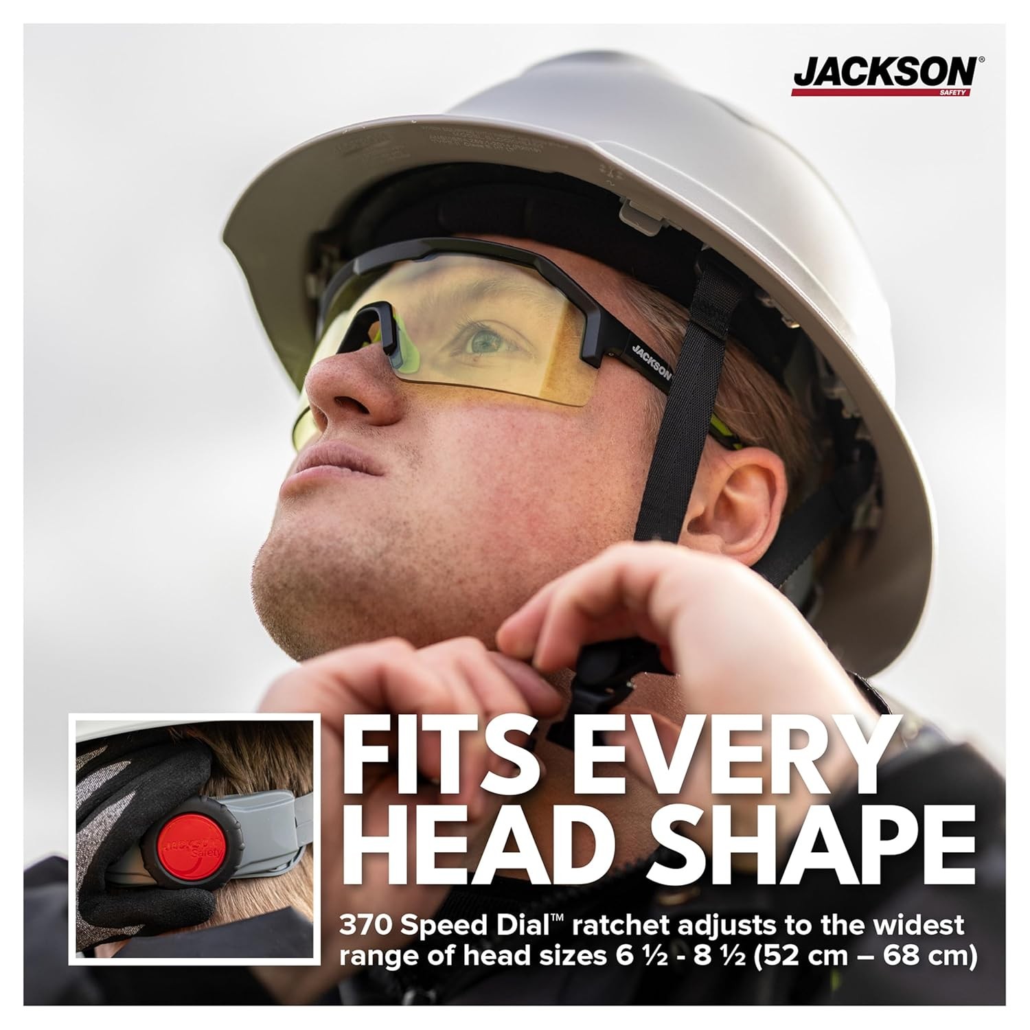 Jackson Safety Blockhead2 Type 2 Full Brim Vented Construction Industrial Hard
