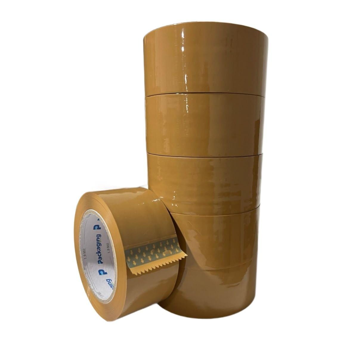 6 Rolls Shipping Packaging Box Packing Sealing Tape 1.6 mil 2″ x 110 Yard 330FT