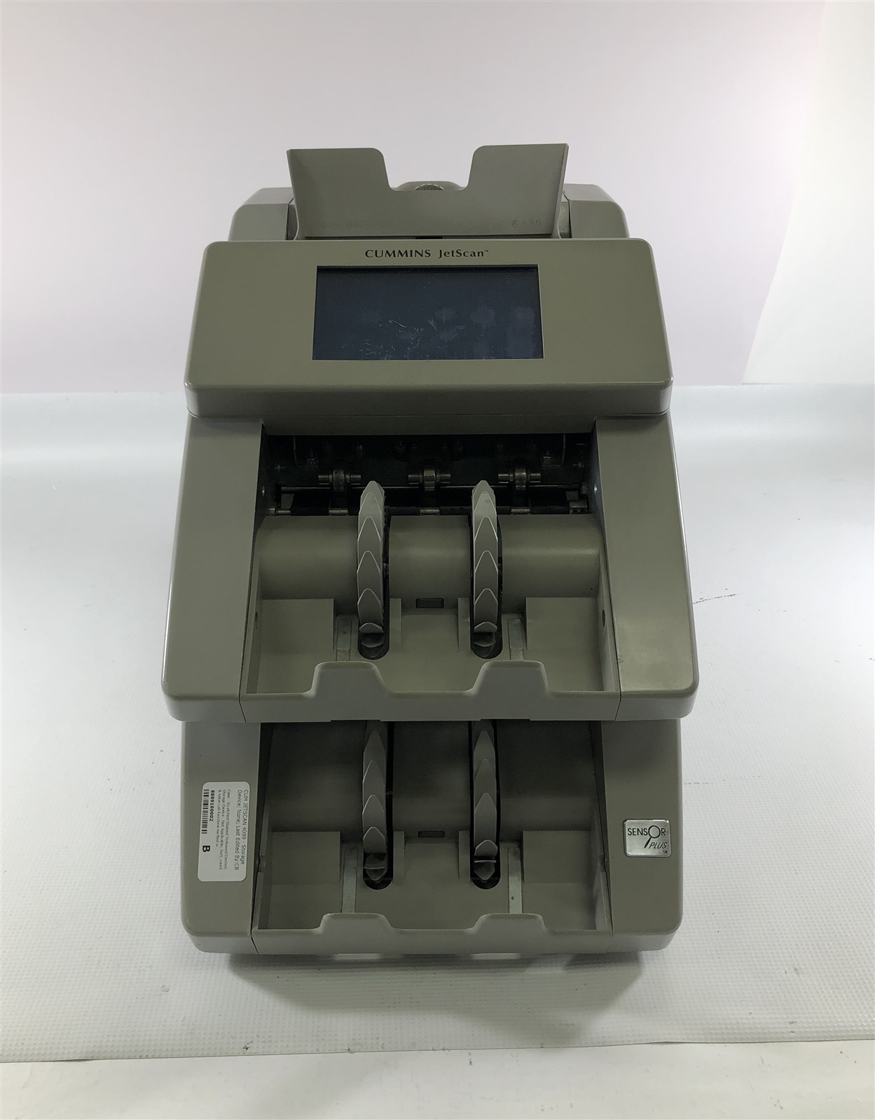 Cummins JetScan 4099 Dual-Pocket Currency Counter 409-9909-00 w/ Hopper