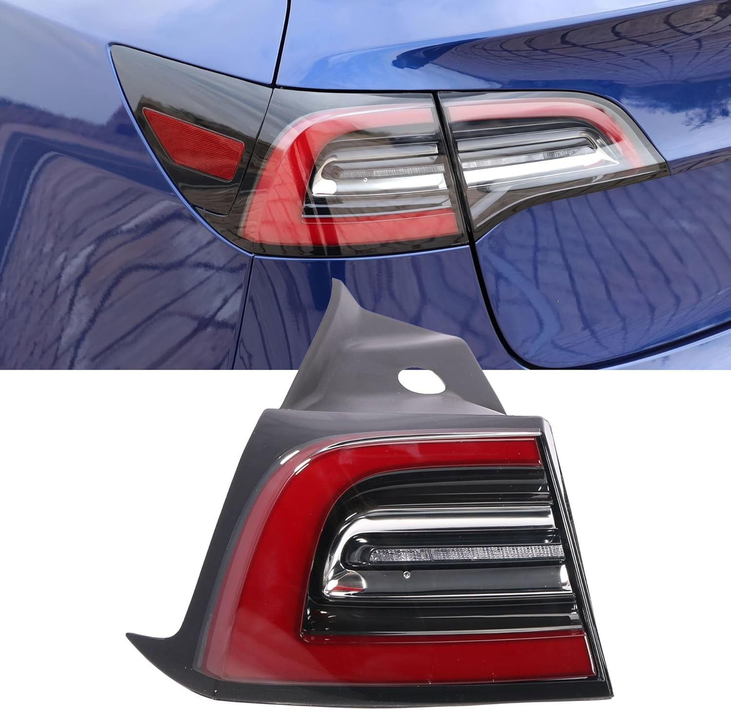 3 PIN LED Tail Light Rear Left Driver Side Outer Tesla Model 3 17-20 107739700H