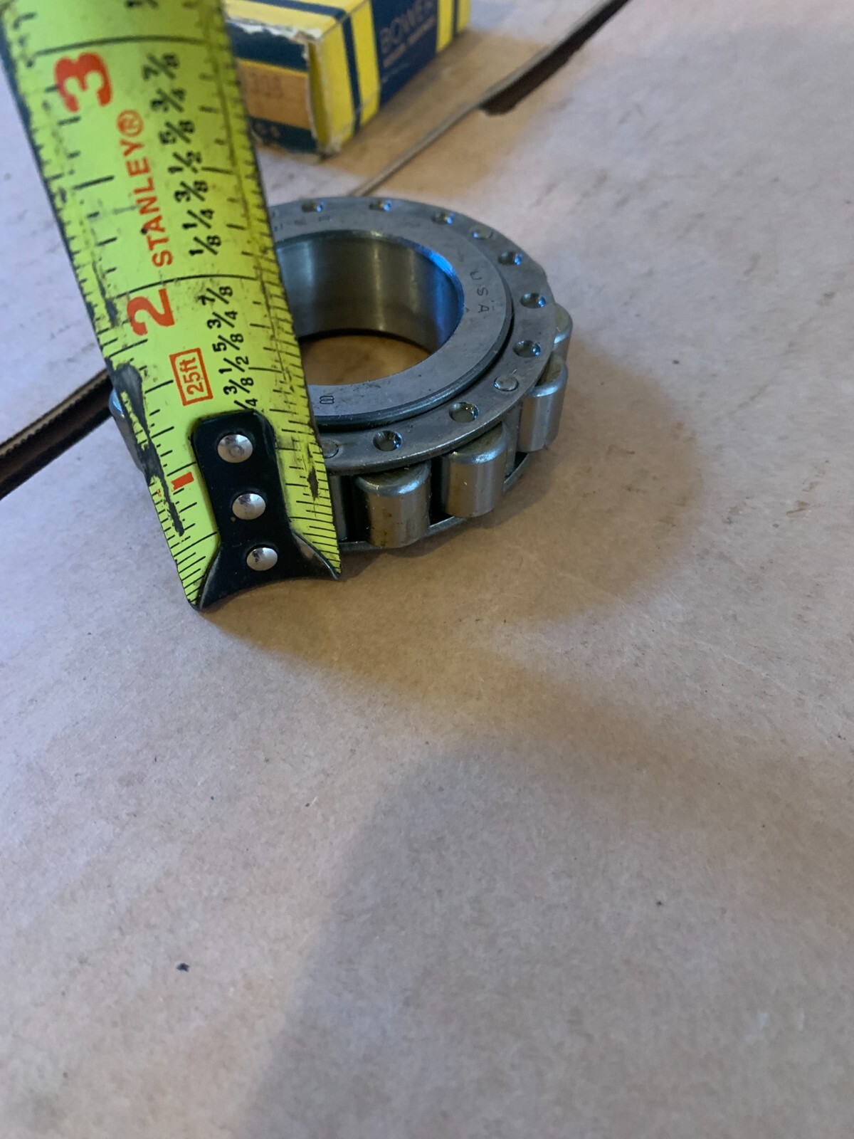 Bower BCA Cylindrical Roller Bearing MU-1308-L BU-1308 NEW OLD STOCK See Detail