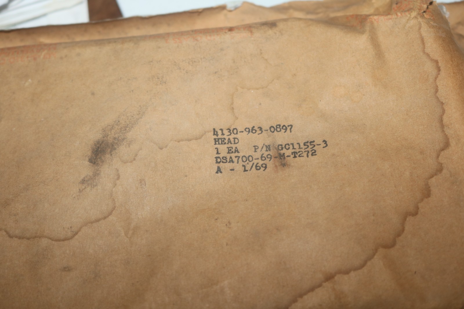 Hartford Dunham Bush air compressor head PN GC1155-3 GC11553 4130-00-963-0897
