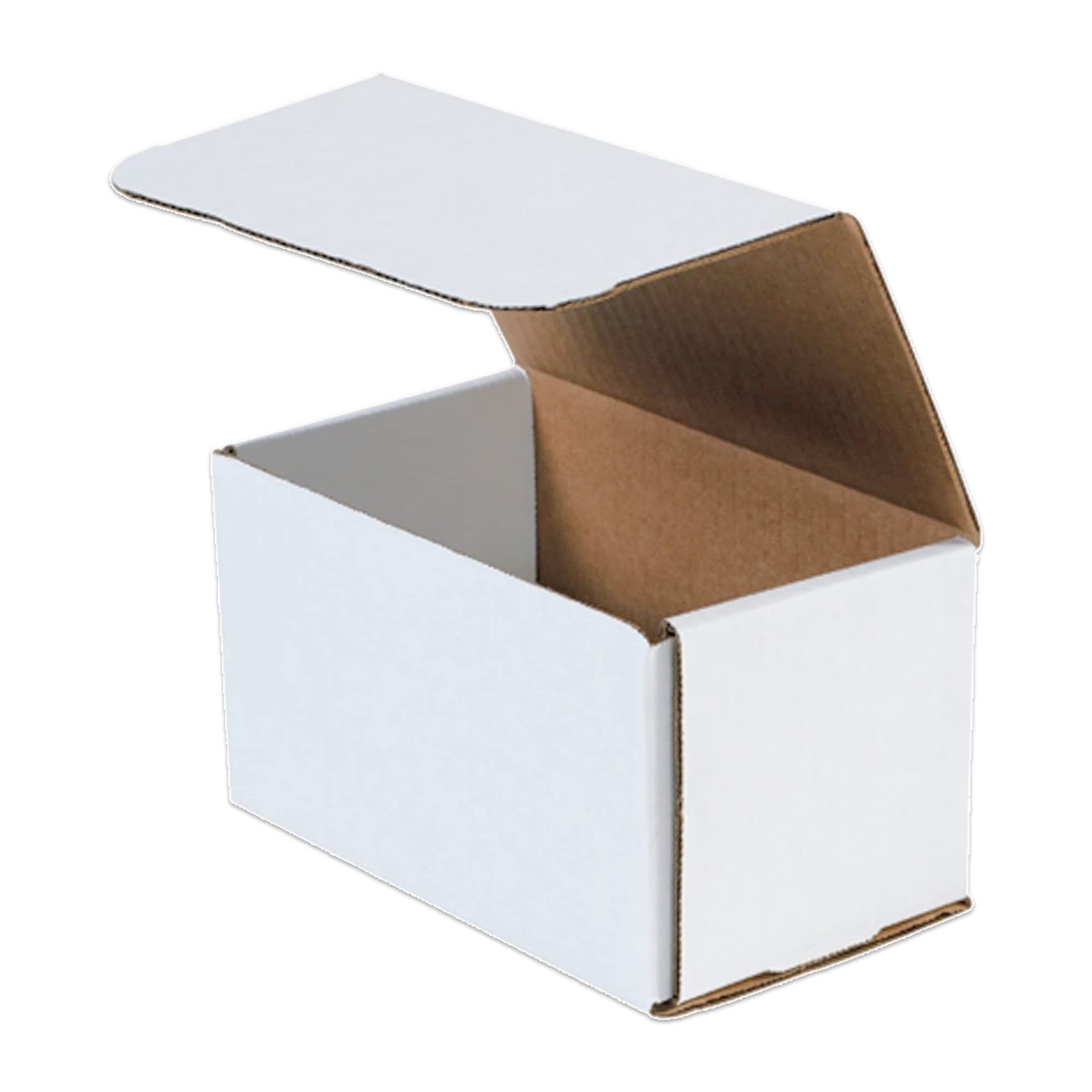 BOX USA Shipping Boxes Small 7″L x 4″W x 4″H 50-Pack – 7x4x4, Oyster White