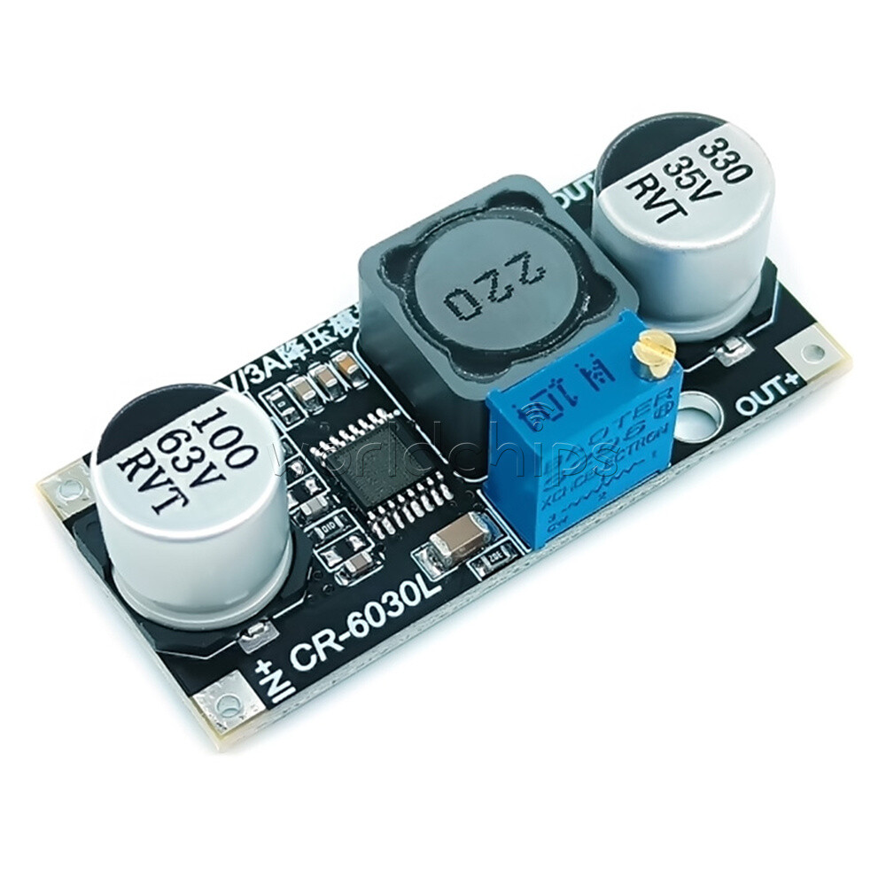 DC 2-60V to DC 2-34V Step Down (Buck) Voltage Regulator Power Adapter Converter