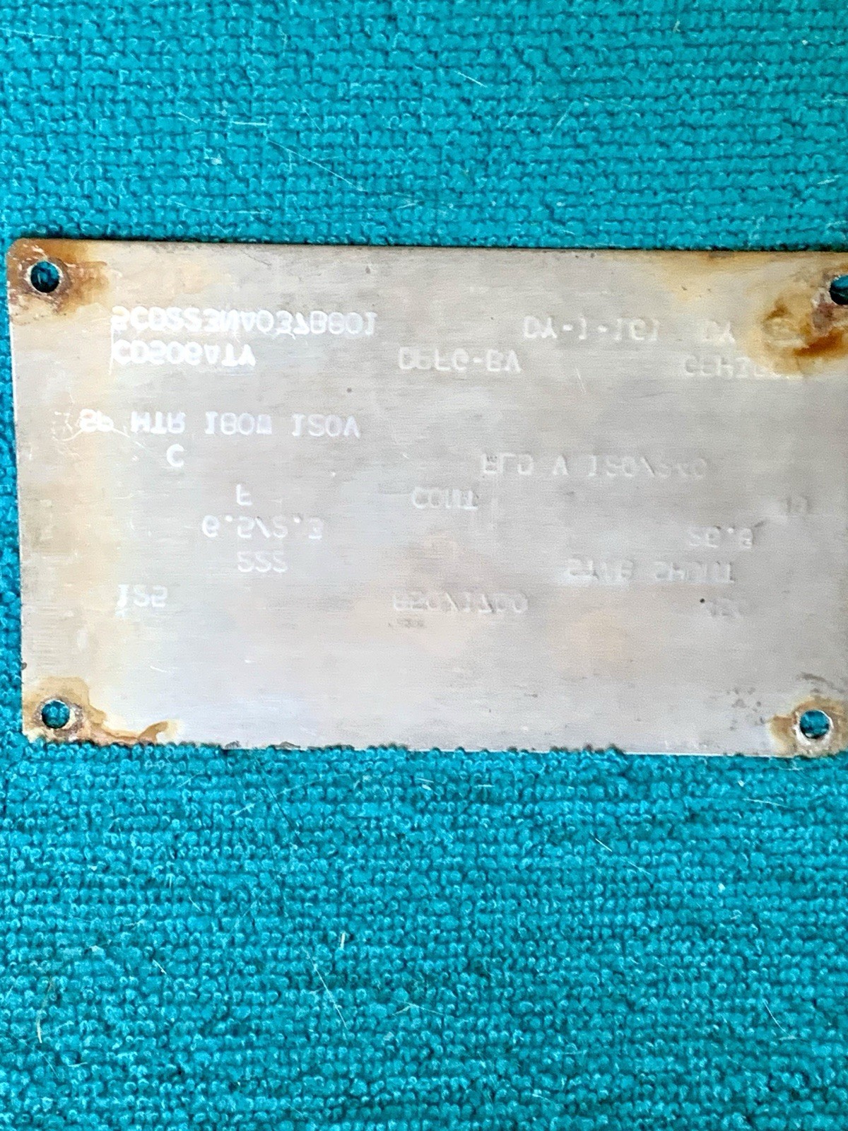 General Electric Kinamatic Direct Current Motor Badge Tag-Reduced-further!