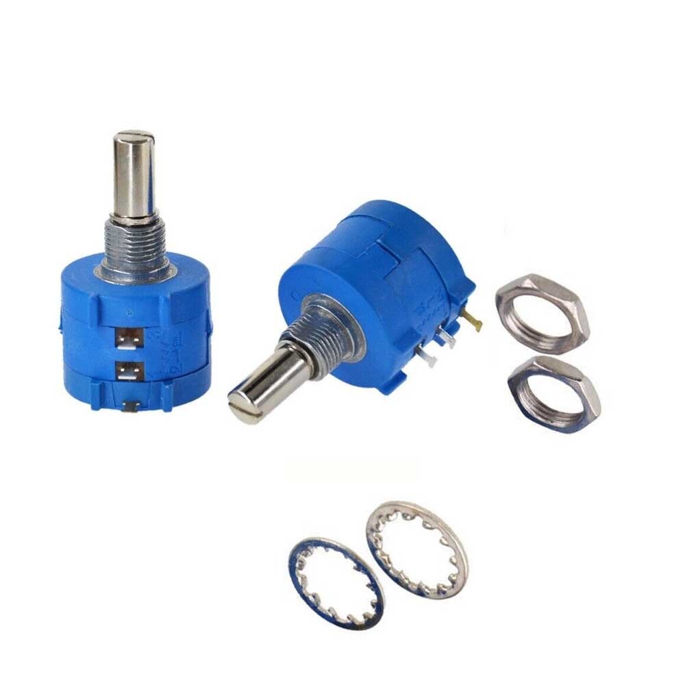 2/4/6X Rotary Wirewound Precision Potentiometer Pot 10-Turn 10-100K 3590S-2-103L