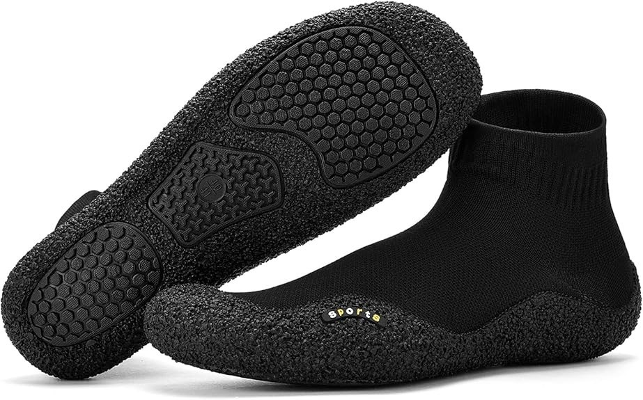 Minimalist Barefoot Sock Shoes for Women and Men Lightweight Zero Drop Water