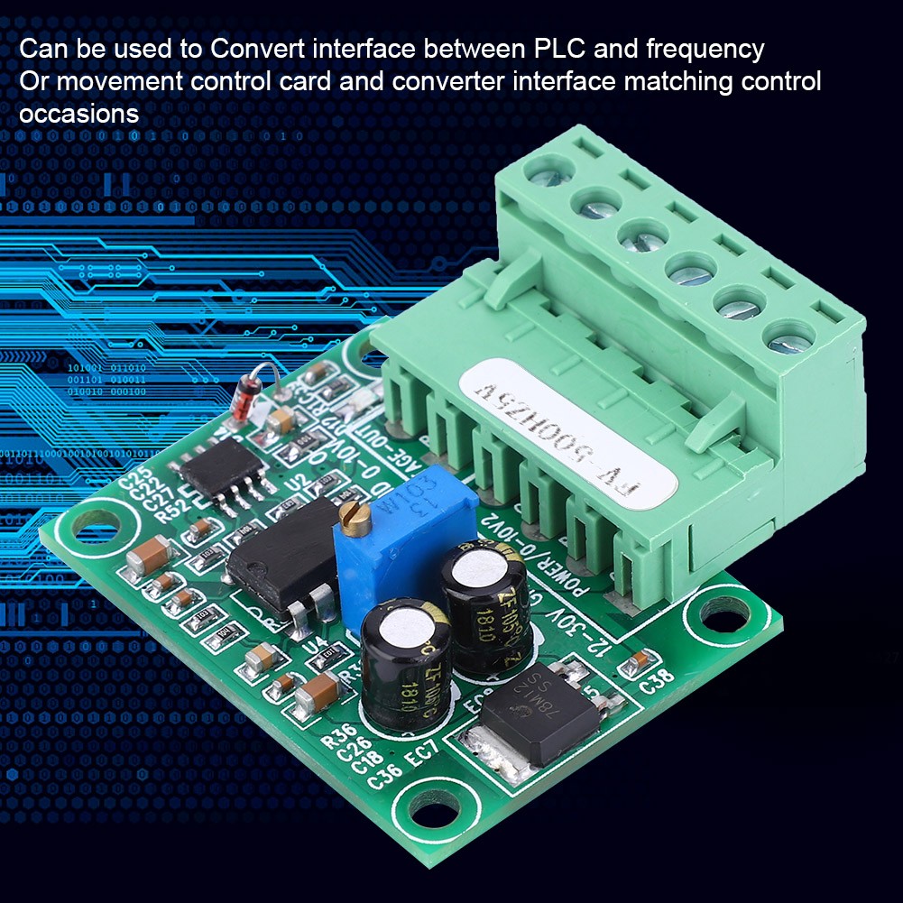 1 X FV-500Hz5V Frequency To Voltage Converter Module For PLC Control Premium