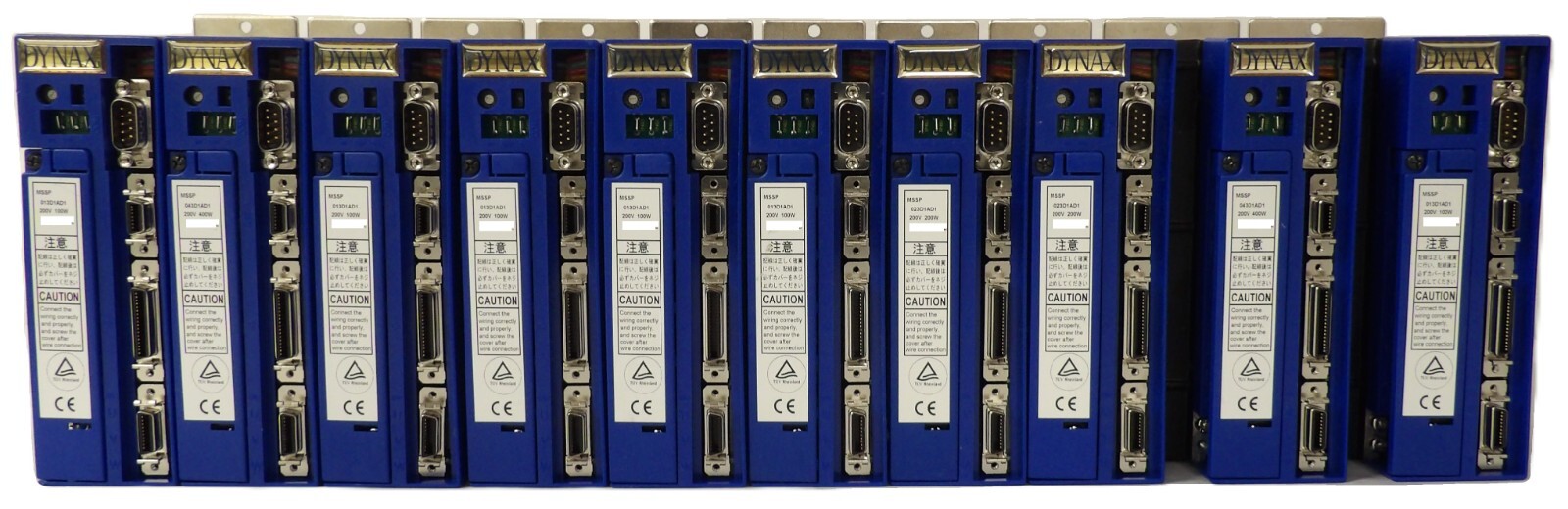 Dynax MSSP013D1AD1 MSSP023D1AD1 MSSP043D1AD1 AC Servo Drive Lot of 10 Working