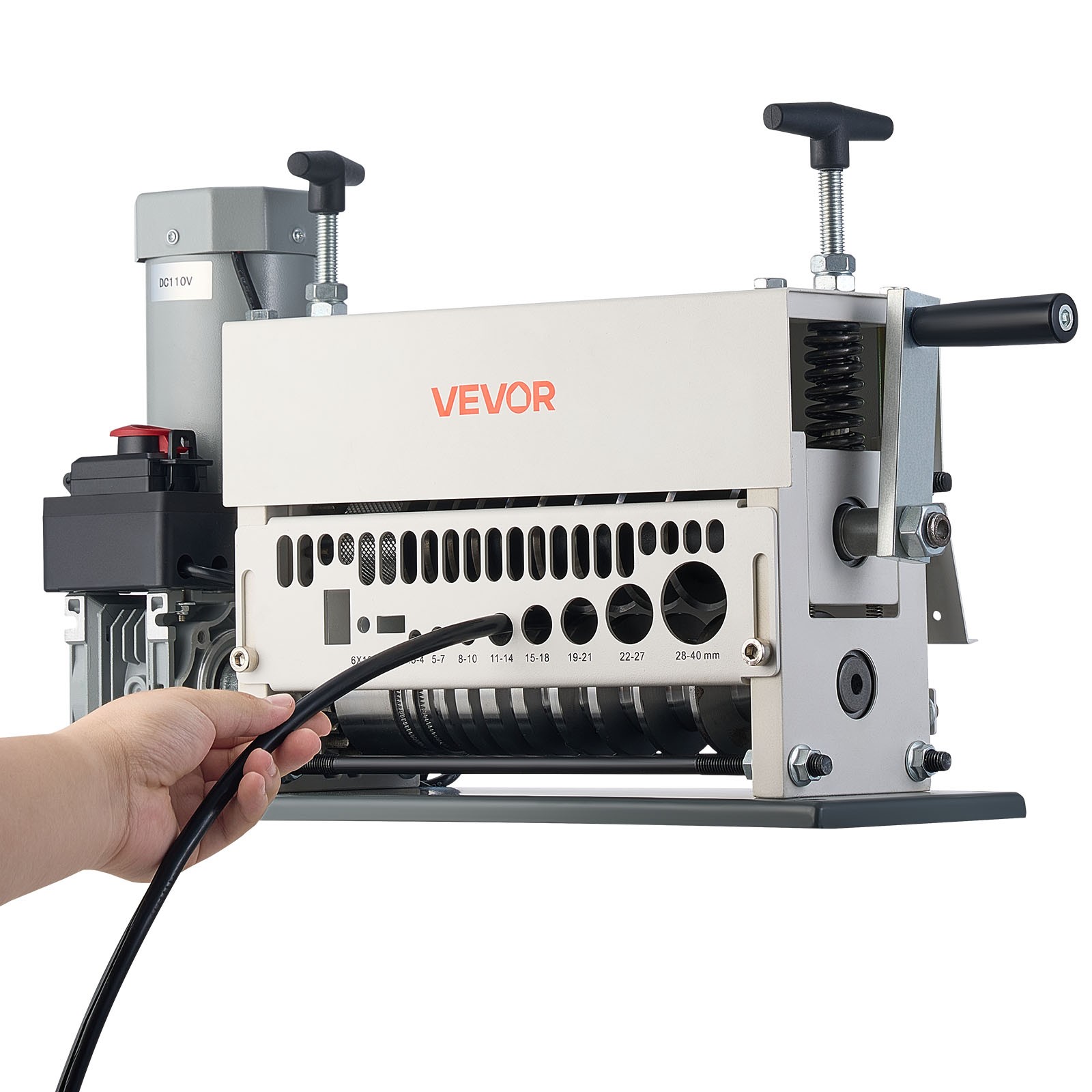 VEVOR Electric Wire Stripper Automatic Stripping Machine 0.06-1.57 in 370W Motor