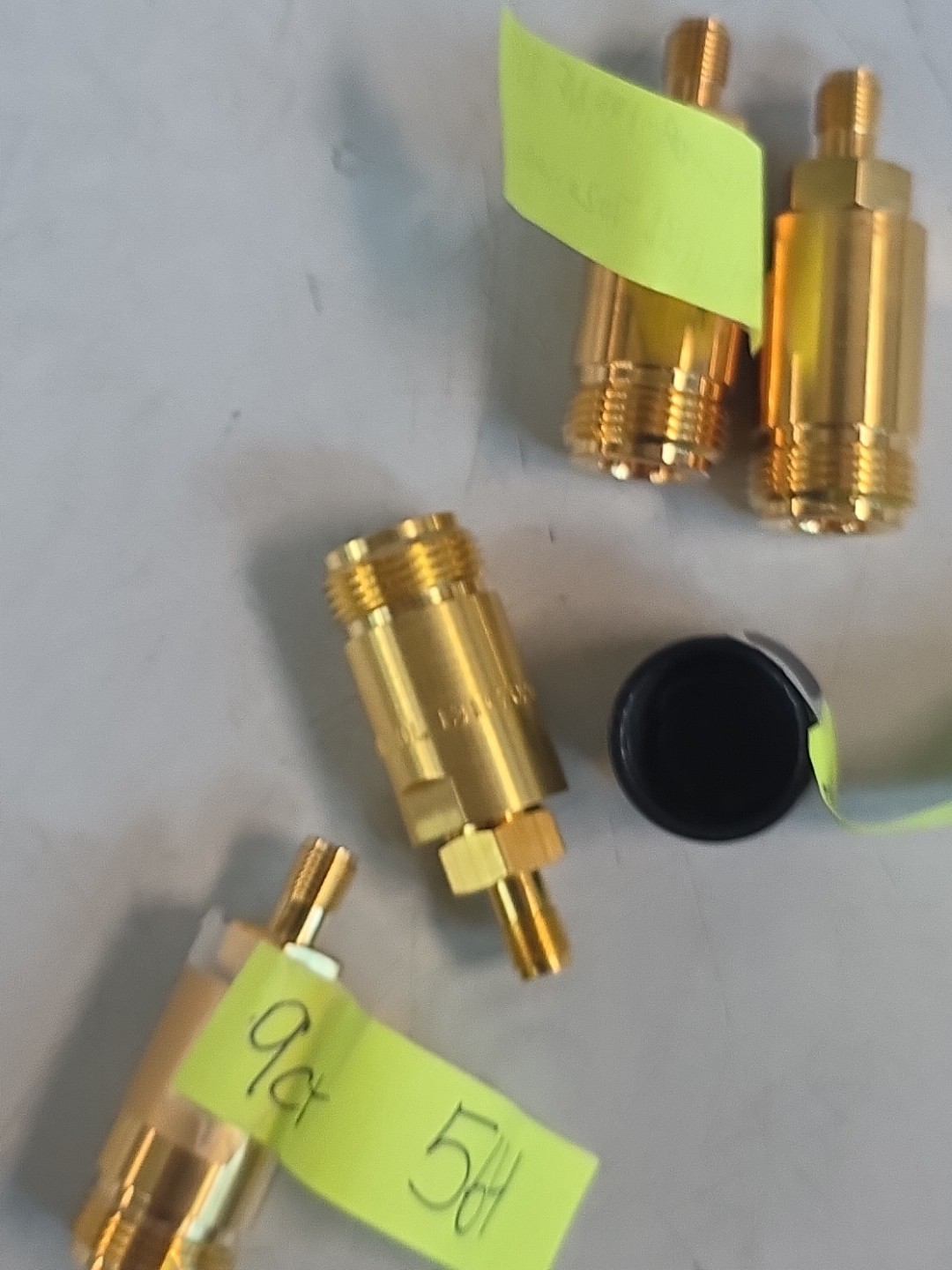 HP Agilent 1250-1745 N Female to 3.5 mm Female Precision Calibration Adapter