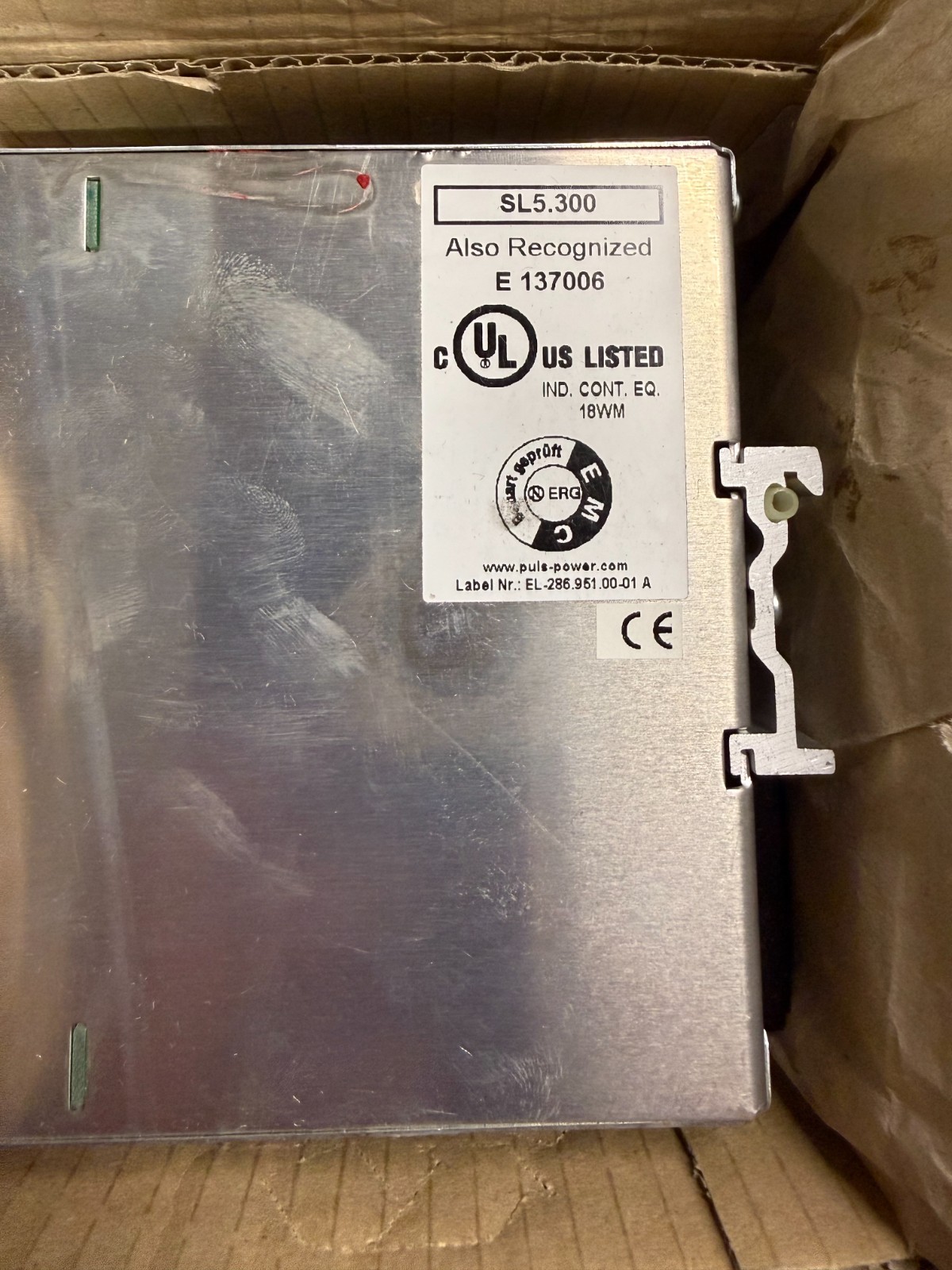 NEW PULS Power Supply SL5.300 NIB