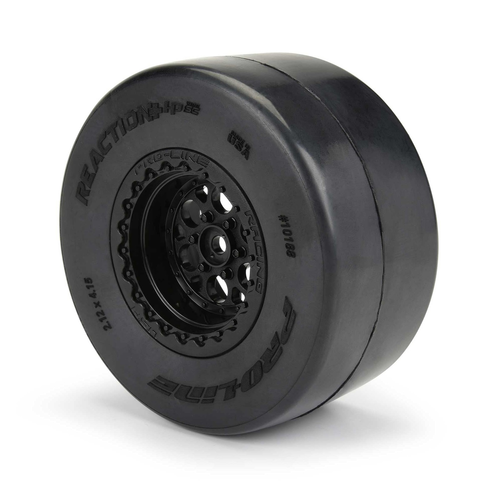 Pro-Line Racing Reaction Hp Wide Sc S3 Drag Belted Tires Pro10188203 Rc Tire
