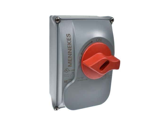 MENNEKES – ME 20DS1A-M2 / ME20DS1AM2 MOTOR DISCONNECT SWITCH, 25AMP, 20HP, BN