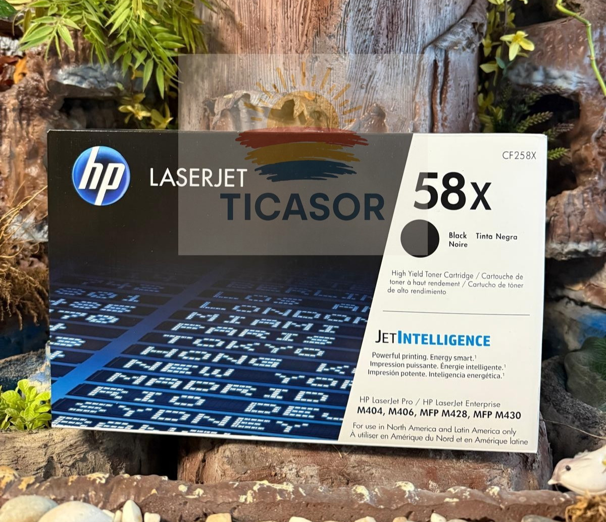 HP 58X High-Yield Black Toner Cartridge – CF258X