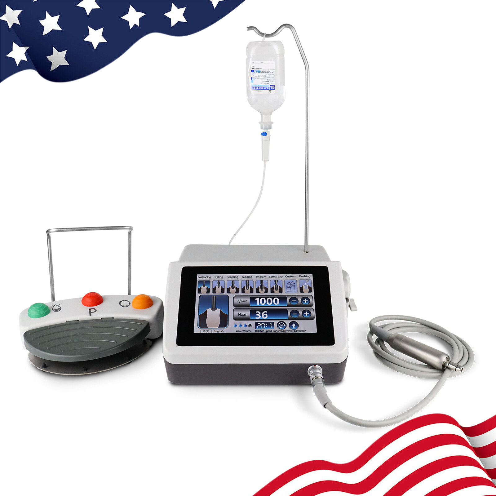 Surgical Dental Implant Motor w/ 20:1 Handpiece