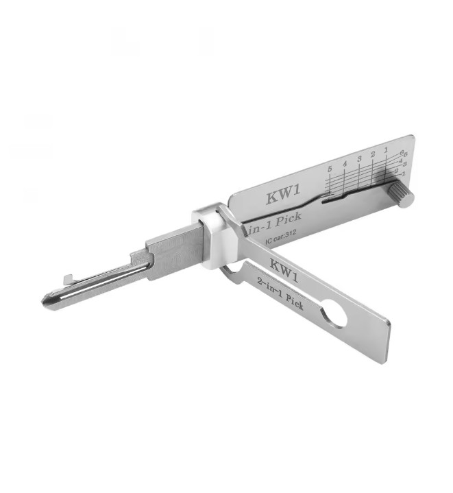 Unlock Stainless Steel Doors with a Master Key KW1