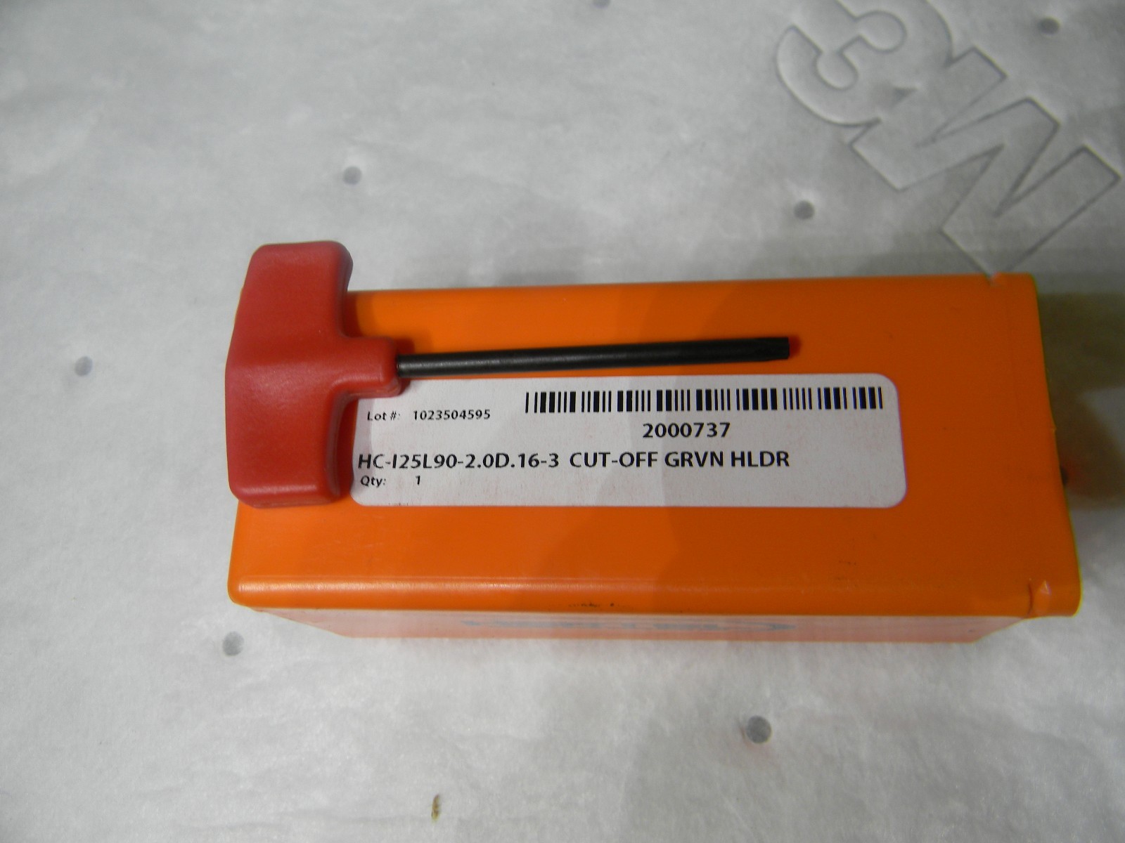 Hertel Steel Indexible Cut-Off Grooving Toolholder LH 8 L 1 Shank Dia 2000737